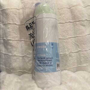 Owala | Free Sip | Insulated Bottle with Built-in Straw | Blue, Mint & White
